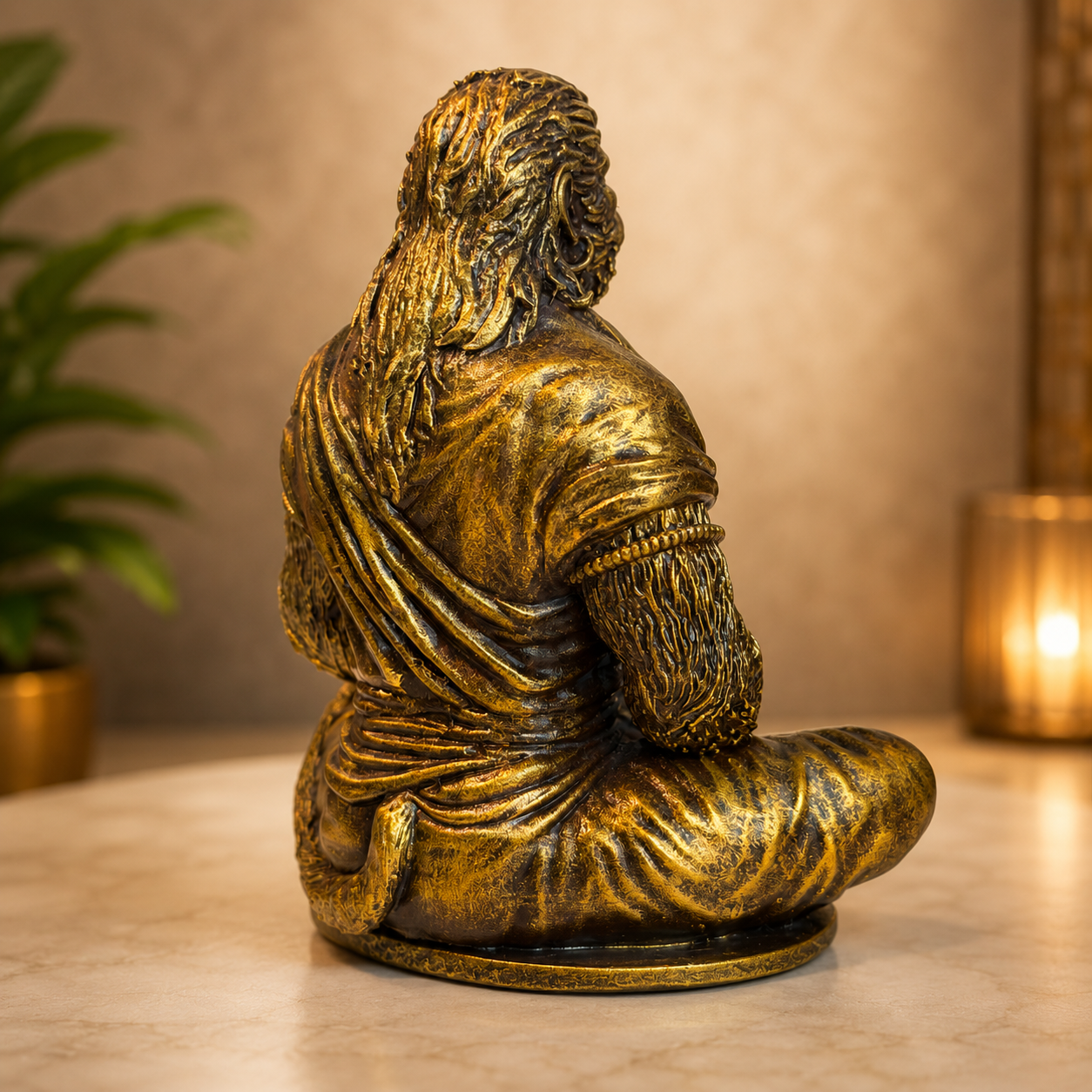 Hanuman Ji Divine Edition – Antique Look (3.5 Inch, Resin)
