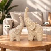AayamVerse Harmony Elephants – Modern Decorative Set