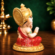 Sumukha Ganesh – 3.5 Inch Hand-Painted Idol